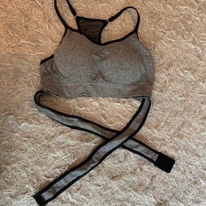 Romwe cross over sports bra